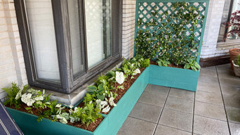 Yellow Garden Tote Cheerful Indoor & Outdoor Planter Liz Pulver Design 
