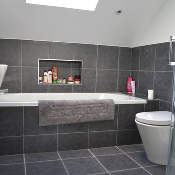 Full width rear dormer loft conversion with 2 bedrooms and 1 bathroom Ealing W13