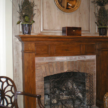 Best of Both Worlds: A Faux Finish Fireplace Makeover