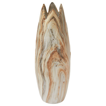 Contemporary Beige Ceramic Vase 59764
