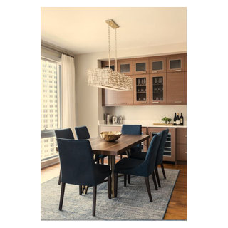 No Monday Blues here! - Dining Room - Boston - by Williston Weaves | Houzz - Exposed Textile Weave Decor For Dining Room