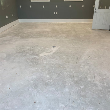 Leander Custom Wood Shop Floor
