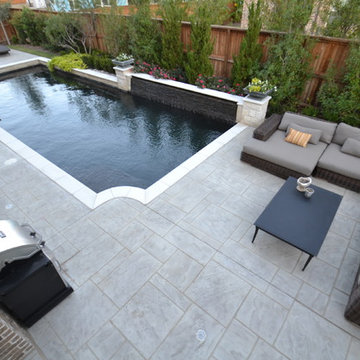 Trophy Club Contemporary Pool