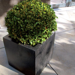 AuthenTEAK Lightweight Fiberglass Planters - Outdoor Pots And Planters