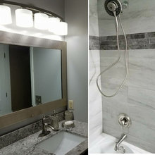 New bathroom remodel clients house