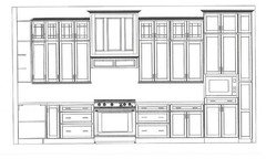 stacked upper cabinets- mixing solid & glass on the upper uppers?
