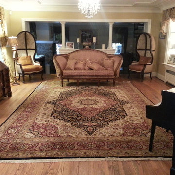 New Hope PA Formal Living Room Oriental Rug by Nejad Rugs www.nejad.com