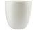 Napa Round Cylinder Planter, White, 15.5"x15"