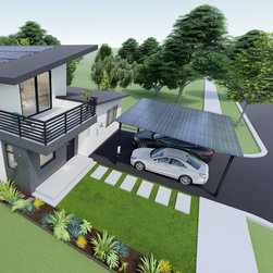 Blikir Solar Carport - Outdoor Structures