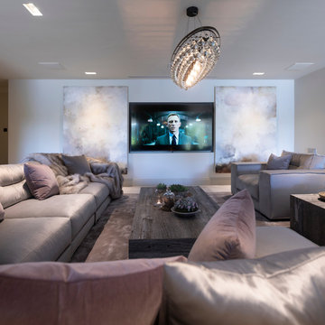 Luxury Home Cinema Living Room