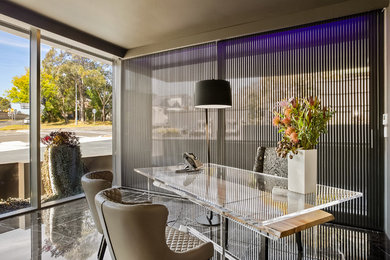 This is an example of a contemporary foyer in Sydney.
