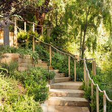 Wishon exterior deck rails landscape