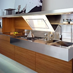 Designer range hoods - "Quest White Wall" Series - Range Hoods And Vents