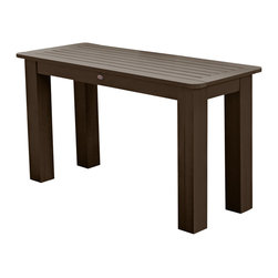 Highwood USA - Sideboard Table, Weathered Acorn - Outdoor Dining Tables