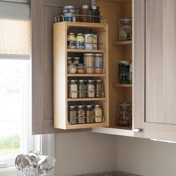 Organizing Features: Wall spice cabinet - Pantry And Cabinet Organizers
