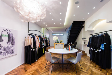 Inspiration for a modern home design remodel in Other