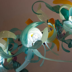 Opal Chandelier - Chandeliers