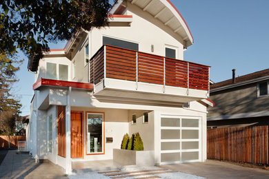 Example of a minimalist home design design in San Francisco