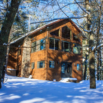 Concrete Log Siding Homes