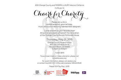 ASID Chairs For Charity