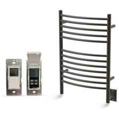 Amba Hardwired Towel Warmer With Programmable Timer, Jeeves K Straight -  Contemporary - Towel Warmers - by A2Z Sell | Houzz
