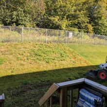 Backyard Retaining Wall & Patio