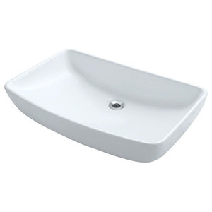 V370 Porcelain Vessel Sink - Contemporary - Bathroom Sinks - by MR Direct  Sinks and Faucets | Houzz