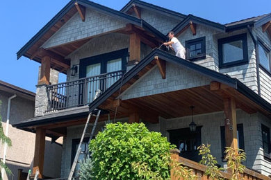 Inspiration for an exterior home remodel in Vancouver