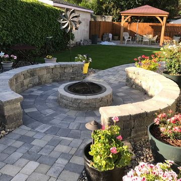 Outdoor Fire Pit with Seating