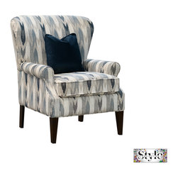 Seville Accent Wing Chair - Living Room Chairs