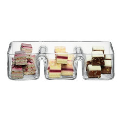 LSA Serve Trio Platter - Serving Dishes & Platters