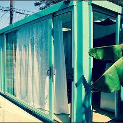 Modified Office Container Buildouts - Outdoor Structures