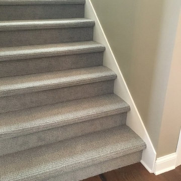Tailored Carpet in Two Story Home