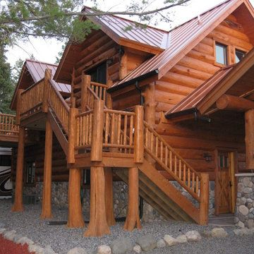 Log vacation home
