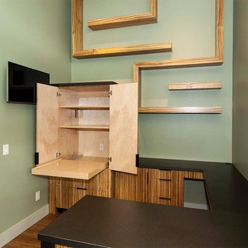 Zebrawood Home Office