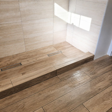 Modern shower - Berkeley CA