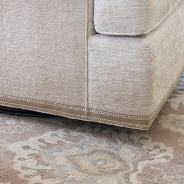 Classic Family Room with Timeless Materials