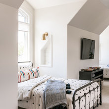 cottage master bedroom