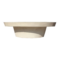 Zachary A. Design Lightweight Fiberglass Outdoor Furniture - Outdoor Coffee Tables