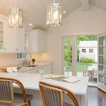Cottage antique turns bright and beautiful maintaining it's historic charm