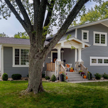 Split-Level Porch Addition