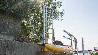 Kayak Seawall Launch