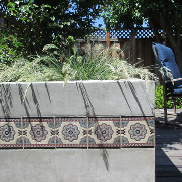 A Cool Mediterranean Mountain View Garden