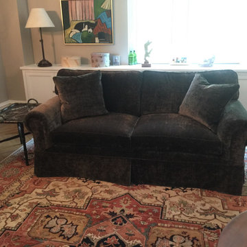 Bently Panel Arm Love Seat
