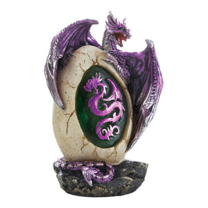 Full Color Design Toscano QS92709 Golden Yolk Dragon Hatchling Statue