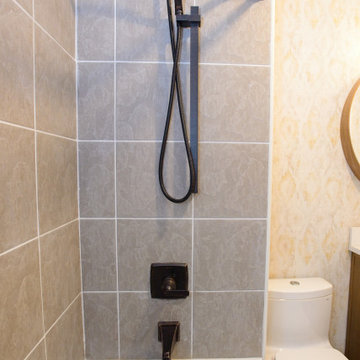 East York Bungalow Dark Lilac Custom Home