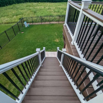 Second-Story Waterproof Deck