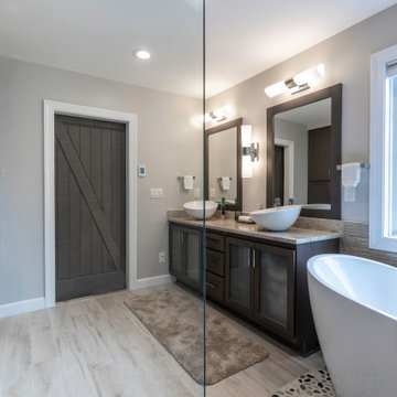 Gorgeous and Serene Master Bath in Annandale VA