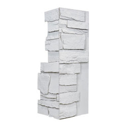 144-BRECKENRIDGE DEEP WIDE STACKED CORNER 24"H X 11"W X 1 1/4"D - Wall Panels