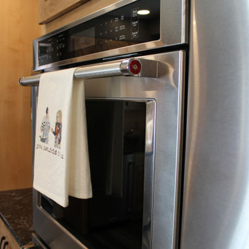 Quad Cities Kitchen Remodel with Great Storage and Maple Cabinets